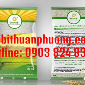 Bao đựng gạo - Bao Bì Thuận Phương - Công Ty TNHH Bao Bì Nhựa Thuận Phương